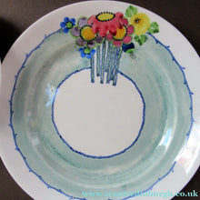 Load image into Gallery viewer, 1920s Scottish Pottery Trio Cup Saucer Side Plate Mak Merry Floral Pattern Daisy

