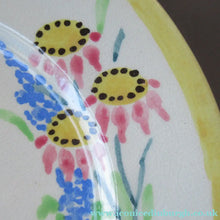 Load image into Gallery viewer, 1920s Scottish Pottery Scottish Lady Painter Trio. Cup, Sauder and Side Plate
