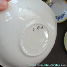Load image into Gallery viewer, 1920s Scottish Pottery Scottish Lady Painter Trio. Cup, Sauder and Side Plate
