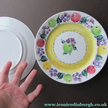 Load image into Gallery viewer, 1930s Scottish Art Pottery Hand Painted Plate Bough or Mak Merry
