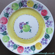 Load image into Gallery viewer, 1930s Scottish Art Pottery Hand Painted Plate Bough or Mak Merry
