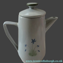 Load image into Gallery viewer, Buchan Pottery Stoneware Coffee Pot Thistles Pattern 1950s 1960s
