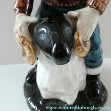 Load image into Gallery viewer, Vintage SCOTTISH STUDIO POTTERY Figurine: Isle of Lewis Shepherd by Coll Pottery
