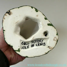 Load image into Gallery viewer, Vintage SCOTTISH STUDIO POTTERY Figurine: Isle of Lewis Shepherd by Coll Pottery
