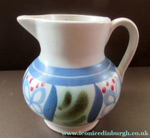 Load image into Gallery viewer, Scottish Buchan Pottery Portobello Stoneware Jug with Abstract Floral Pattern
