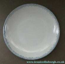 Load image into Gallery viewer, Vintage SCOTTISH Highland Stoneware CHEESE DOME Rarer Iris Pattern
