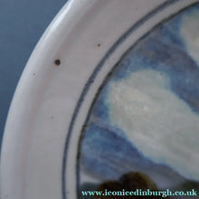 Load image into Gallery viewer, SCOTTISH POTTERY. Hand-Painted Highland Landscape HIGHLAND Stoneware Plate
