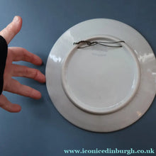 Load image into Gallery viewer, SCOTTISH POTTERY. Hand-Painted Highland Landscape HIGHLAND Stoneware Plate
