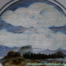 Load image into Gallery viewer, SCOTTISH POTTERY. Hand-Painted Highland Landscape HIGHLAND Stoneware Plate
