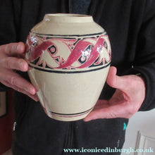 Load image into Gallery viewer, Antique Scottish Studio Pottery Stoneware Vase SIGNED
