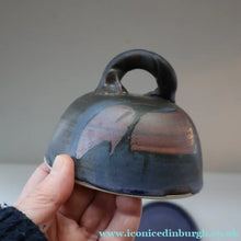 Load image into Gallery viewer, SCOTTISH POTTERY. Vintage Studio Pottery Butter / Cheese Dome by Margaret Kinnear at Oathlaw Pottery
