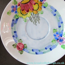 Load image into Gallery viewer, 1920s Mak Merry Floral Plates Scottish Pottery Antique
