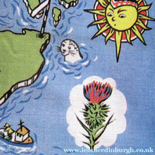 Load image into Gallery viewer, 1999 Opening of Ikea In Scotland Souvenir Tea Towel or Bar Cloth
