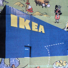Load image into Gallery viewer, 1999 Opening of Ikea In Scotland Souvenir Tea Towel or Bar Cloth
