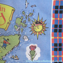 Load image into Gallery viewer, 1999 Opening of Ikea In Scotland Souvenir Tea Towel or Bar Cloth
