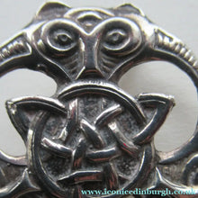 Load image into Gallery viewer, Vintage Sterling Silver 925 Scottish Celtic Brooch
