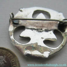 Load image into Gallery viewer, Vintage Sterling Silver 925 Scottish Celtic Brooch
