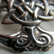 Load image into Gallery viewer, Vintage Sterling Silver 925 Scottish Celtic Brooch
