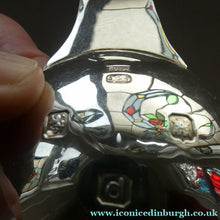 Load image into Gallery viewer, Fine Orkney Designer Silver Caddy Spoon. Dated 2003
