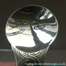 Load image into Gallery viewer, Fine Orkney Designer Silver Caddy Spoon. Dated 2003
