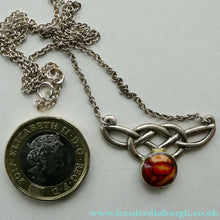Load image into Gallery viewer, HEATHERGEMS Celtic Style Sterling Silver Pendant 
