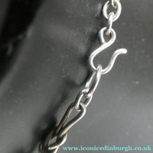 Load image into Gallery viewer, Large ANTIQUE Scottish Silver Pendant with Iona Cross Motif. Glasgow Hallmark Gilmore &amp; Watson 1919
