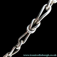 Load image into Gallery viewer, Large ANTIQUE Scottish Silver Pendant with Iona Cross Motif. Glasgow Hallmark Gilmore &amp; Watson 1919
