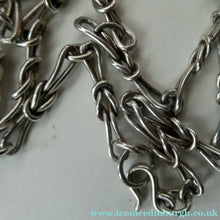 Load image into Gallery viewer, Large ANTIQUE Scottish Silver Pendant with Iona Cross Motif. Glasgow Hallmark Gilmore &amp; Watson 1919
