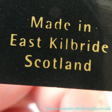 Load image into Gallery viewer, LARGE Vintage Sterling Silver CELTIC REVIVAL Style Plaid Brooch. Made in East Kilbride
