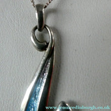 Load image into Gallery viewer, SCOTTISH SILVER. Pre-Loved Silver and Enamel ORTAK Vintage Pendant. BOXED
