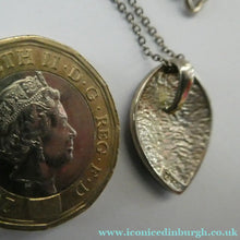 Load image into Gallery viewer, SCOTTISH SILVER. Pre-Loved Silver and Enamel MIRAGE ORTAK Pendant. BOXED
