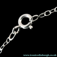 Load image into Gallery viewer, SCOTTISH SILVER. Pre-Loved Silver and Enamel Tranquility ORTAK Pendant. BOXED
