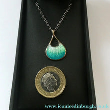 Load image into Gallery viewer, Malcolm Gray Ortak. Elementally. Waterfall Ortak Pendant. Scottish Silver BOXED
