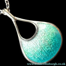 Load image into Gallery viewer, Malcolm Gray Ortak. Elementally. Waterfall Ortak Pendant. Scottish Silver BOXED
