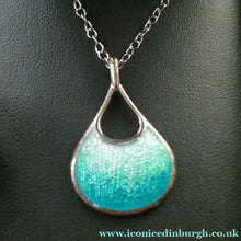 Load image into Gallery viewer, Malcolm Gray Ortak. Elementally. Waterfall Ortak Pendant. Scottish Silver BOXED
