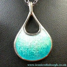 Load image into Gallery viewer, Malcolm Gray Ortak. Elementally. Waterfall Ortak Pendant. Scottish Silver BOXED
