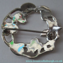 Load image into Gallery viewer, Vintage ORTAK Brooch by Malcolm Gray. Edinburgh Hallmark 1997
