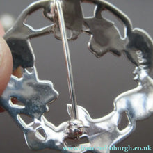 Load image into Gallery viewer, Vintage ORTAK Brooch by Malcolm Gray. Edinburgh Hallmark 1997
