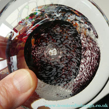 Load image into Gallery viewer, Scottish Art Glass Discus Paperweight by Jane Charles. Signed

