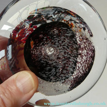 Load image into Gallery viewer, Scottish Art Glass Discus Paperweight by Jane Charles. Signed
