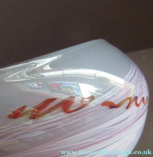 Load image into Gallery viewer, Vintage Scottish Studio Glass by Graham Muir Unique Bowl
