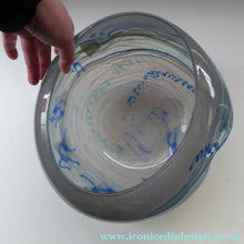Load image into Gallery viewer, STUDIO GLASS BOWL by the Scottish Glass Artist, Graham Muir. Signed
