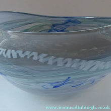 Load image into Gallery viewer, STUDIO GLASS BOWL by the Scottish Glass Artist, Graham Muir. Signed
