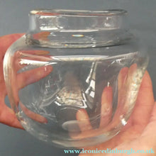Load image into Gallery viewer, Vintage SCOTTISH STUDIO GLASS Sculptural Bowl by John Lawrie (Juniper Green Studio &amp; Edinburgh College of Art)
