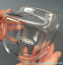 Load image into Gallery viewer, Vintage SCOTTISH STUDIO GLASS Sculptural Bowl by John Lawrie (Juniper Green Studio &amp; Edinburgh College of Art)
