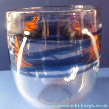 Load image into Gallery viewer, SCOTTISH STUDIO Glass. Unique Glass Bowl by Paul Musgrove. Signed and dated 1985
