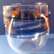 Load image into Gallery viewer, SCOTTISH STUDIO Glass. Unique Glass Bowl by Paul Musgrove. Signed and dated 1985
