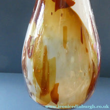 Load image into Gallery viewer, SCOTTISH STUDIO GLASS Bottle Vase by John Lawrie (Juniper Green Studio &amp; Edinburgh College of Art)
