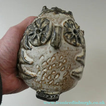 Load image into Gallery viewer, Brutalist Design 1970s Stoneware Figure of a Little Chubby Owl
