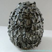 Load image into Gallery viewer, Brutalist Design 1970s Stoneware Figure of a Little Chubby Owl
